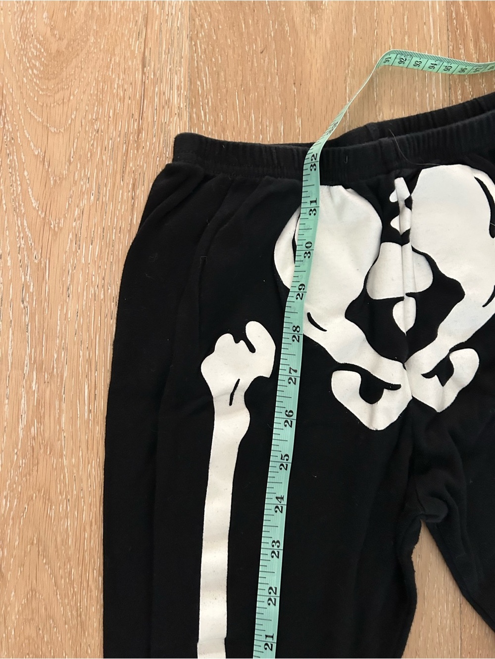 Black Skeleton Kids Costume Pajama Set - Skeleton Design - Picture 8 of 10
